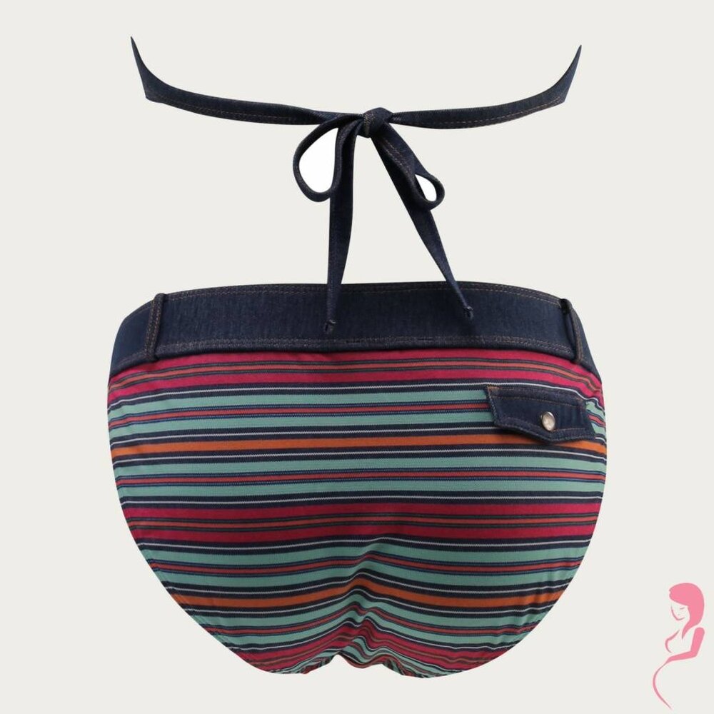 Pez D'or ZwangerschapsBikini Collored Stripe Pez D'or ZwangerschapsBikini Collored Stripe