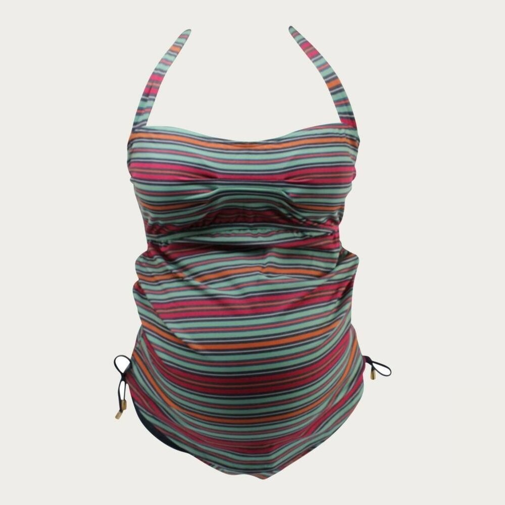 Pez D'or ZwangerschapsTankini / PositieTankini Collored Stripe Pez D'or ZwangerschapsTankini / PositieTankini Collored Stripe