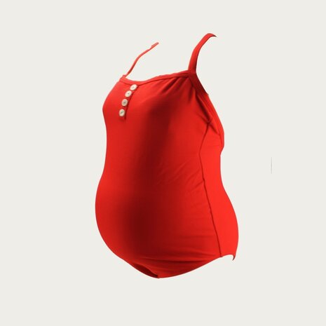 Pez D'or ZwangerschapsBadpak Miriam Red Button