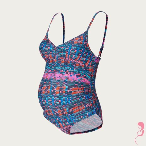 Esprit Zwangerschapsbadpak Positiebadpak Esprit Red Print Esprit Zwangerschapsbadpak Positiebadpak Esprit Red Print