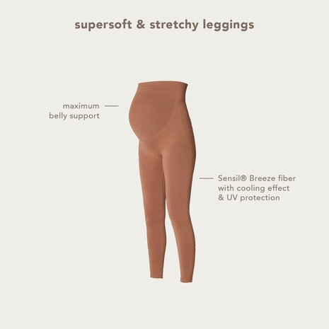 Noppies Cara Naadloze Sensil Zwangerschapslegging Hazel Noppies Cara Naadloze Sensil Zwangerschapslegging Hazel