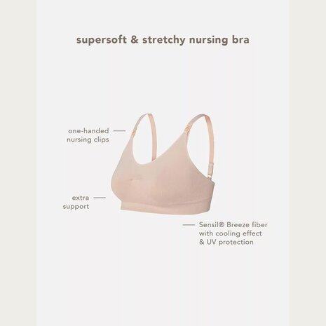 Noppies Hura Naadloze Sensil VoedingsBH Moonlight Noppies Hura Naadloze Sensil VoedingsBH Moonlight