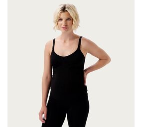 Noppies Evi Naadloze Sensil VoedingsTop Black