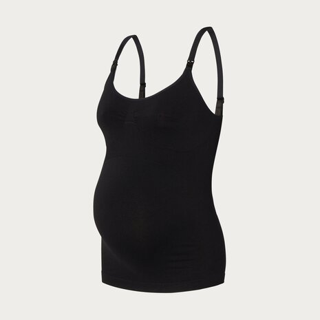 Noppies Evi Naadloze Sensil VoedingsTop Black