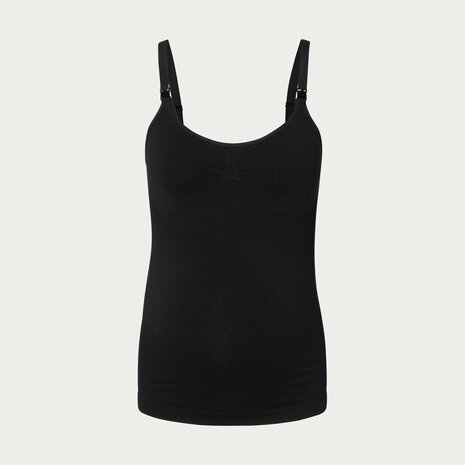 Noppies Evi Naadloze Sensil VoedingsTop Black
