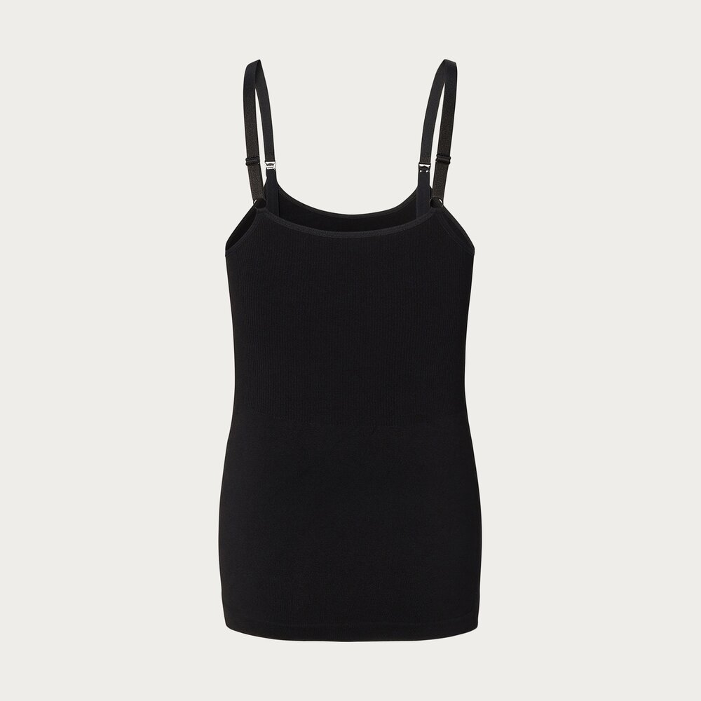 Noppies Evi Naadloze Sensil VoedingsTop Black