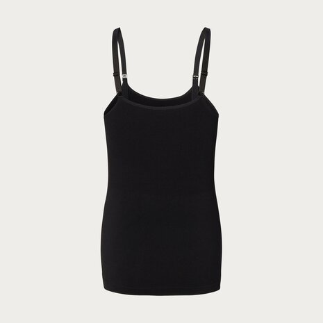 Noppies Evi Naadloze Sensil VoedingsTop Black