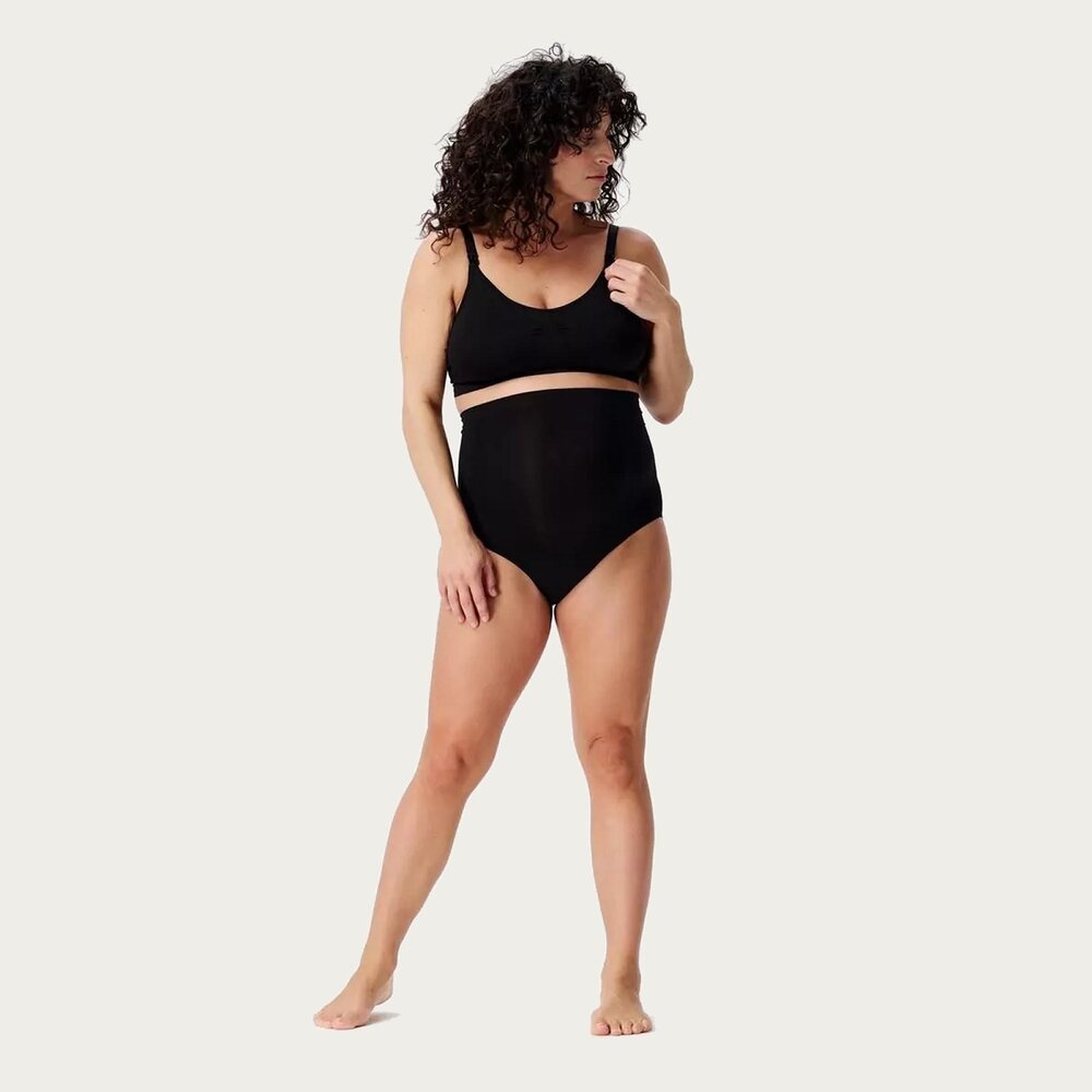 Noppies Nisa Naadloze Sensil Zwangerschapsslip  Black Noppies Nisa Naadloze Sensil Zwangerschapsslip  Black