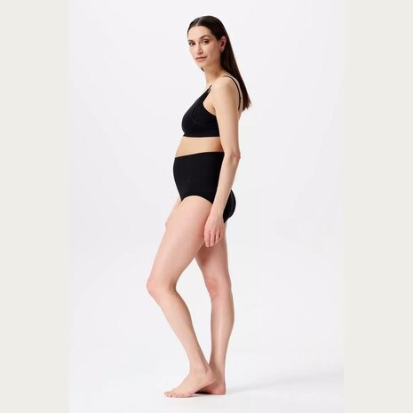 Noppies Lee Naadloze Sensil Zwangerschapsslip post partum Black Noppies Lee Naadloze Sensil Zwangerschapsslip post partum Black