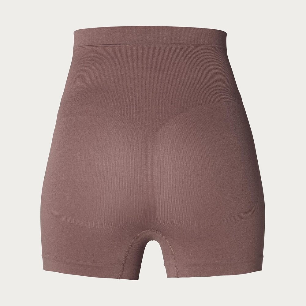 Noppies Lai Naadloze Sensil Zwangerschapsshort Hoog Deep Taupe Noppies Lai Naadloze Sensil Zwangerschapsshort Hoog Deep Taupe