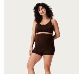 Noppies Lai Naadloze Sensil Zwangerschapsshort Hoog Coffee Bean Noppies Lai Naadloze Sensil Zwangerschapsshort Hoog Coffee Bean