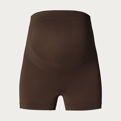 Noppies Lai Naadloze Sensil Zwangerschapsshort Hoog  Coffee Bean