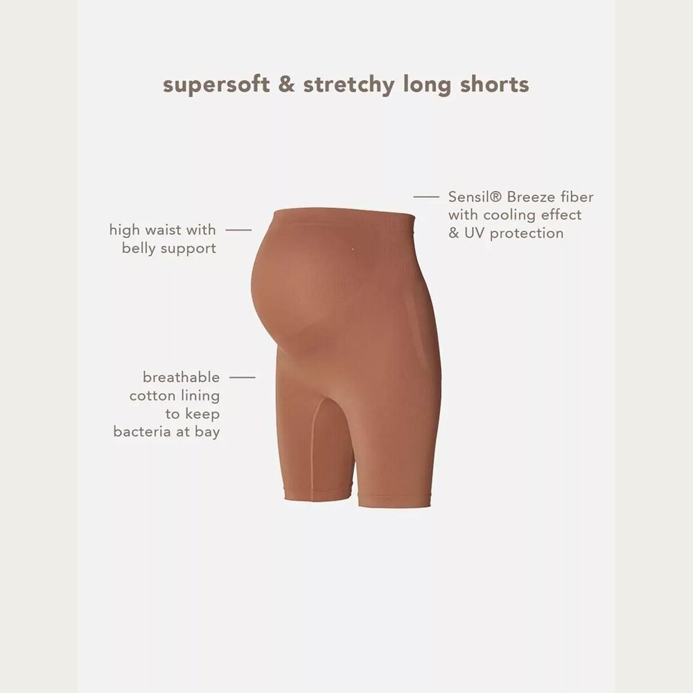 Noppies Niru Naadloze Sensil Zwangerschapsshort Hoog Lange Pijp Hazel Noppies Niru Naadloze Sensil Zwangerschapsshort Hoog Lange Pijp Hazel