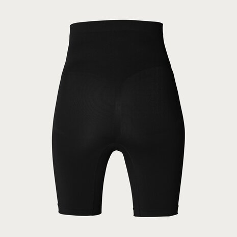 Noppies Niru Naadloze Sensil Zwangerschapsshort Hoog Lange Pijp  Black
