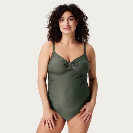 Noppies Zwangerschapsbadpak Saint Tropez Olive Noppies Zwangerschapsbadpak Saint Tropez Olive