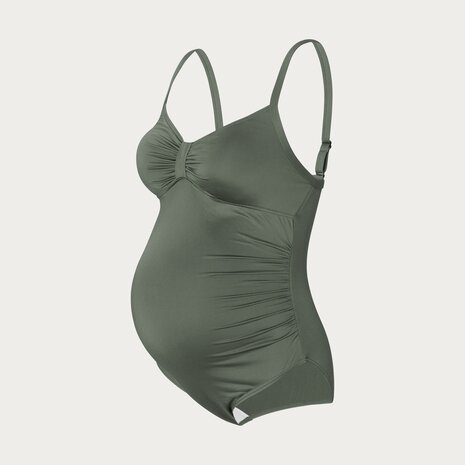 Noppies Zwangerschapsbadpak Saint Tropez Olive Noppies Zwangerschapsbadpak Saint Tropez Olive