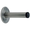Südmetall Wand-Türstopper Edelstahl-sat., L 88 mm, Rosette Ø 50 mm