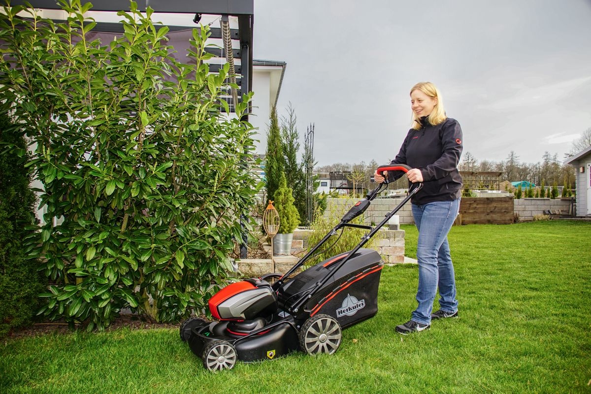 Herkules Akku Rasenmäher MLS-B 45 40V R5 inkl. 4,0 Ah u. Ladegerät