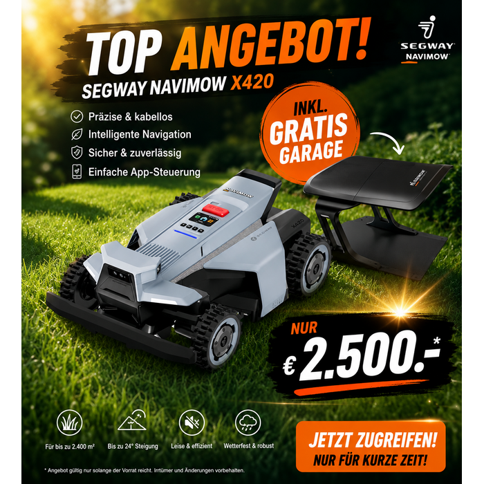 Segway Navimov X420 AWD + Gratis Garage