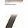 Hausnummer 7 - Höhe 120 mm, mit 2 Gewindenocken M5, Edelstahl
