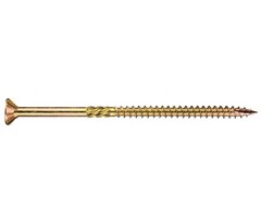 Förch Holzbauschrauben mit Bohrspitze FSK-TX20 GELB 4 X 80
