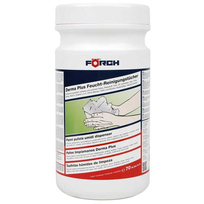 Förch Feucht-Reinigungstücher Derma Plus