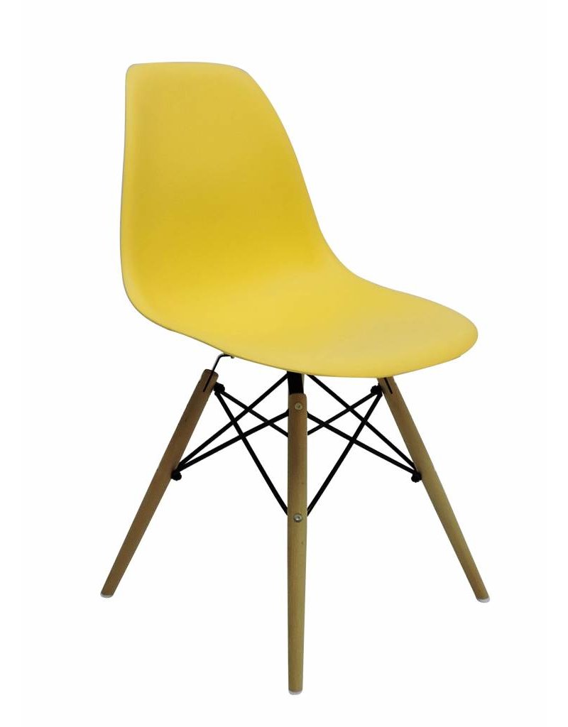 DSW Eames Design Dining Chair Yellow