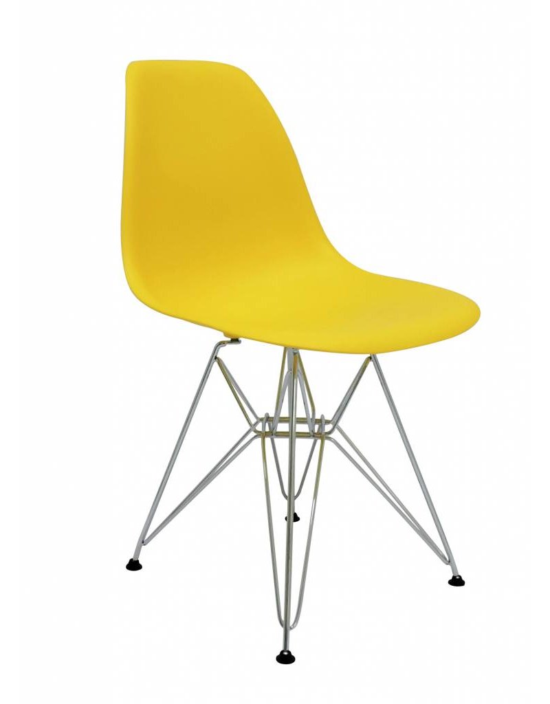 DSR Eames Design Dining Chair Yellow