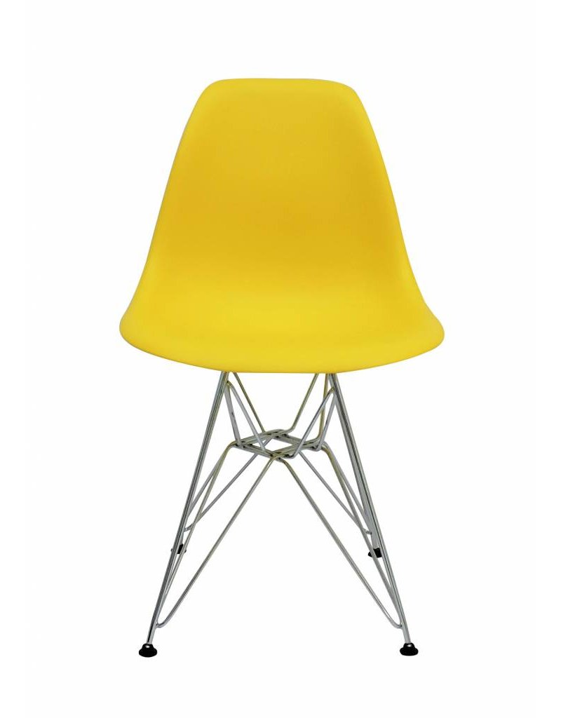 DSR Eames Design Dining Chair Yellow