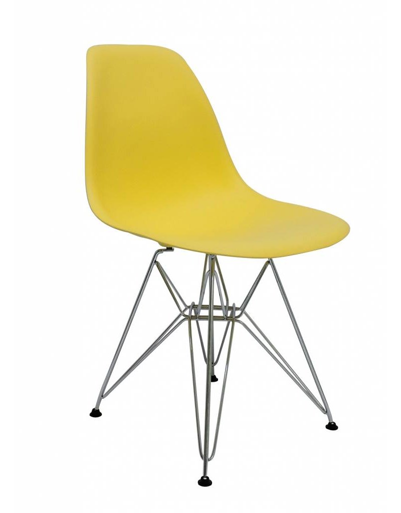 DSR Eames Design Dining Chair Yellow