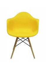 DAW Eames Design Chair Yellow