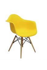 DAW Eames Design Chair Yellow