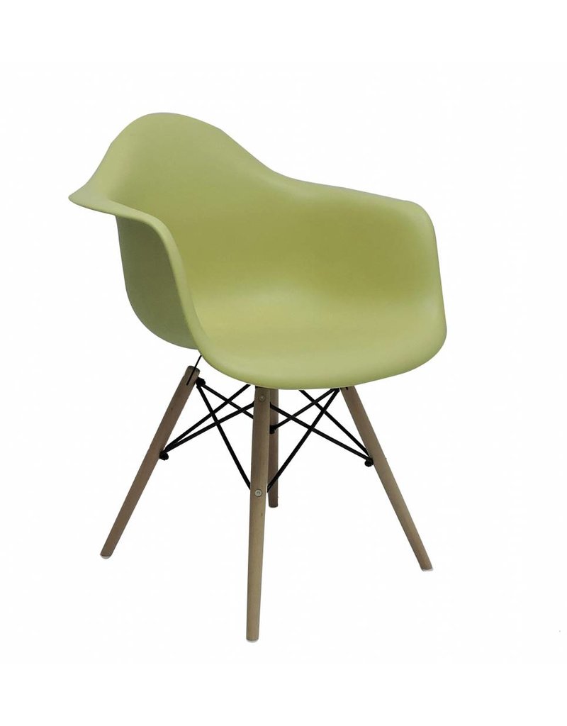 DAW Eames Design Chair Yellow