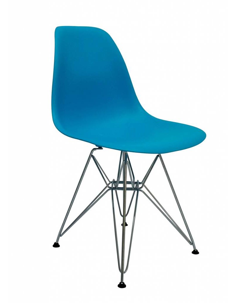 DSR Eames Design Dining Chair Blue