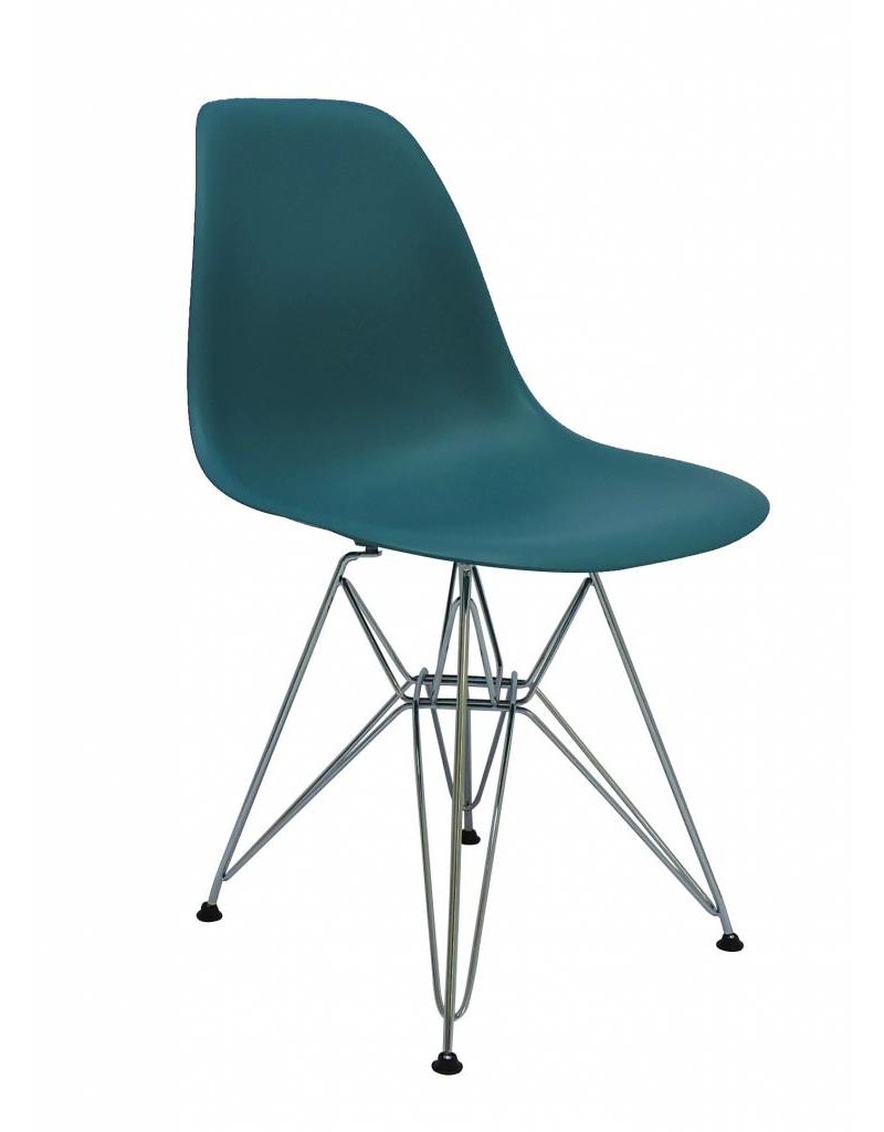 DSR Eames Design Dining Chair Blue