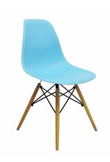 DSW Eames Design Dining Chair Blue