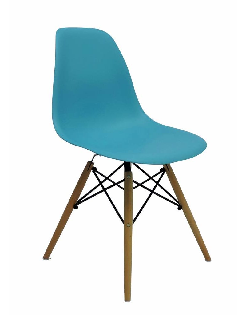 DSW Eames Design Dining Chair Blue