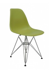 DSR Eames Design Dining Chair Green