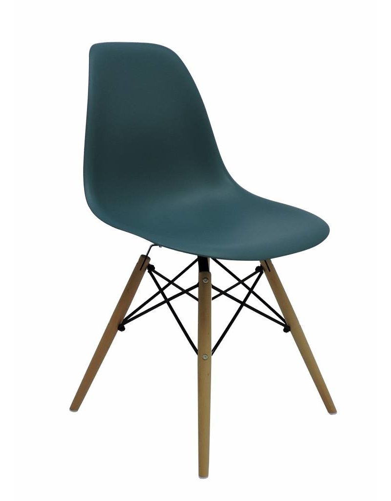 DSW Eames Design Dining Chair Green
