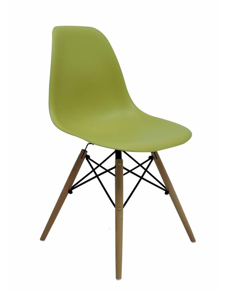 DSW Eames Design Dining Chair Green