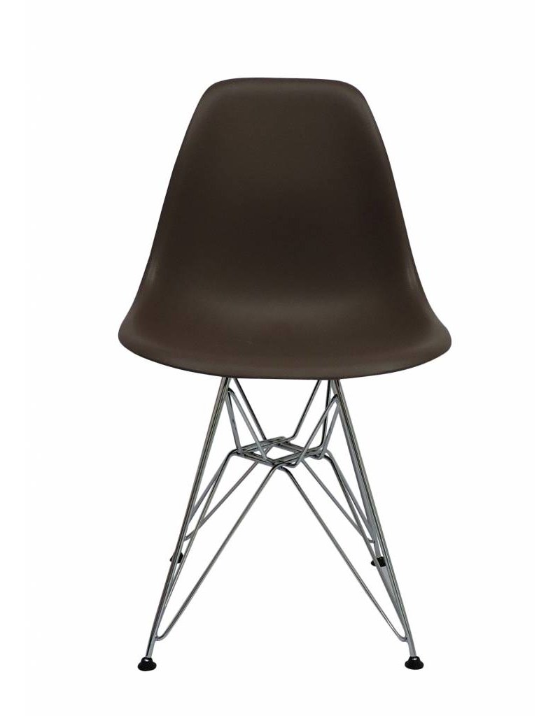 DSR Eames Design Dining Chair Brown