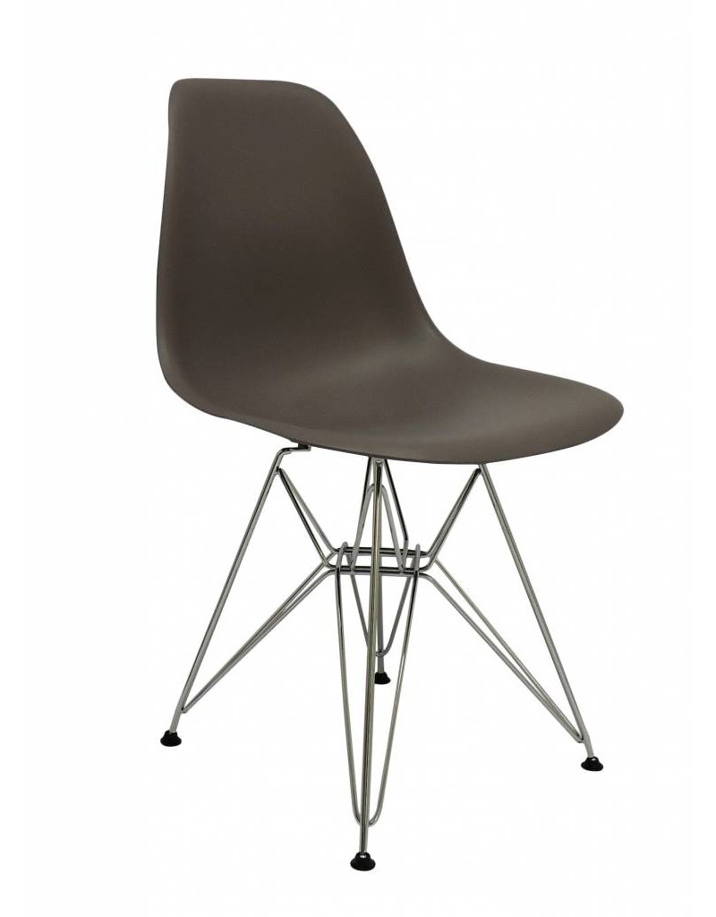 DSR Eames Design Dining Chair Brown