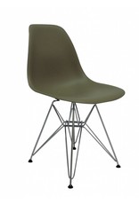 DSR Eames Design Dining Chair Brown