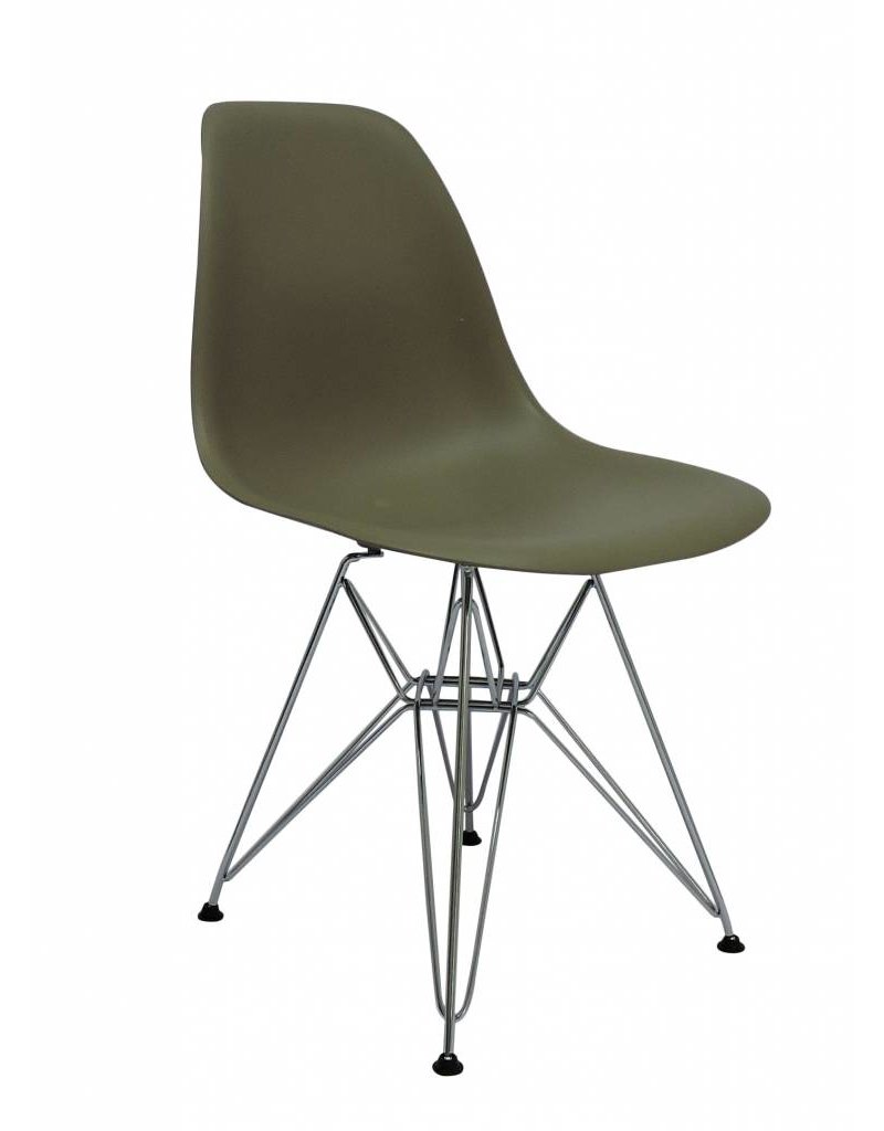 DSR Eames Design Dining Chair Brown