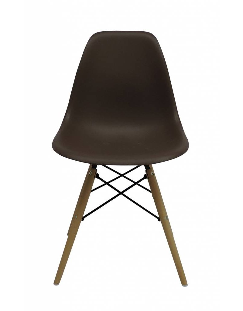 DSW Eames Design Dining Chair Brown