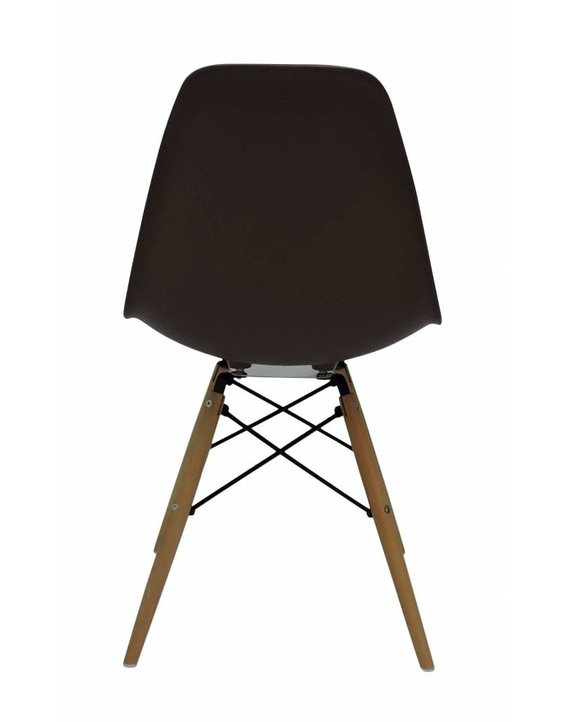DSW Eames Design Dining Chair Brown