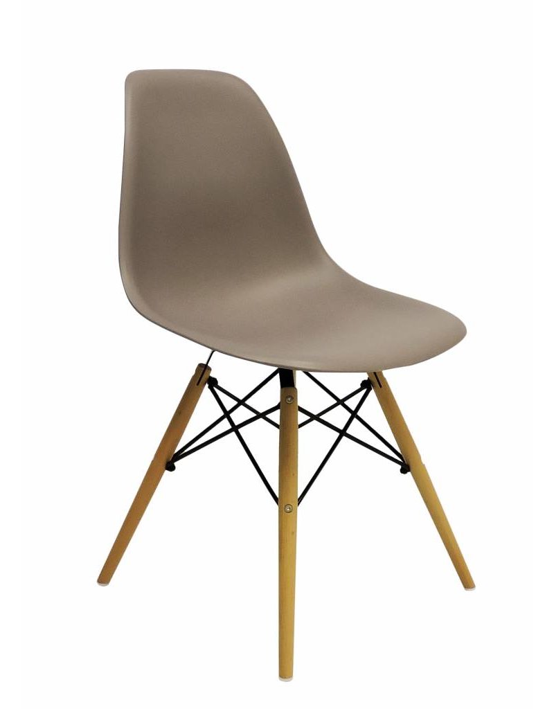 DSW Eames Design Dining Chair Brown