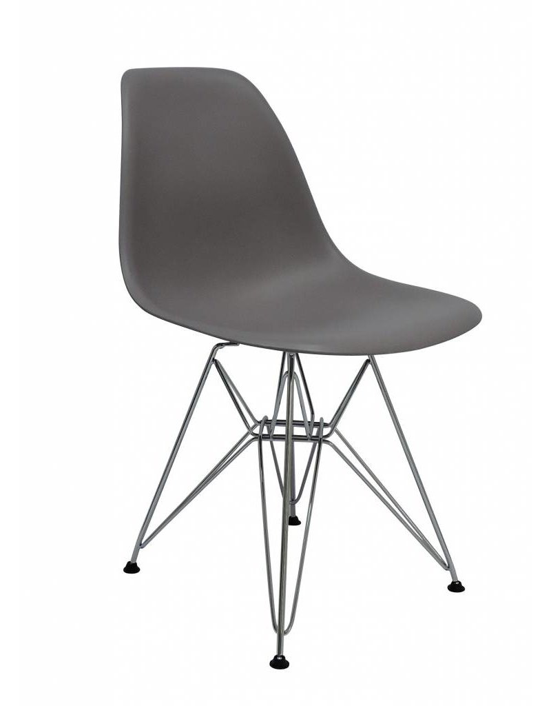 DSR Eames Design Dining Chair Grey
