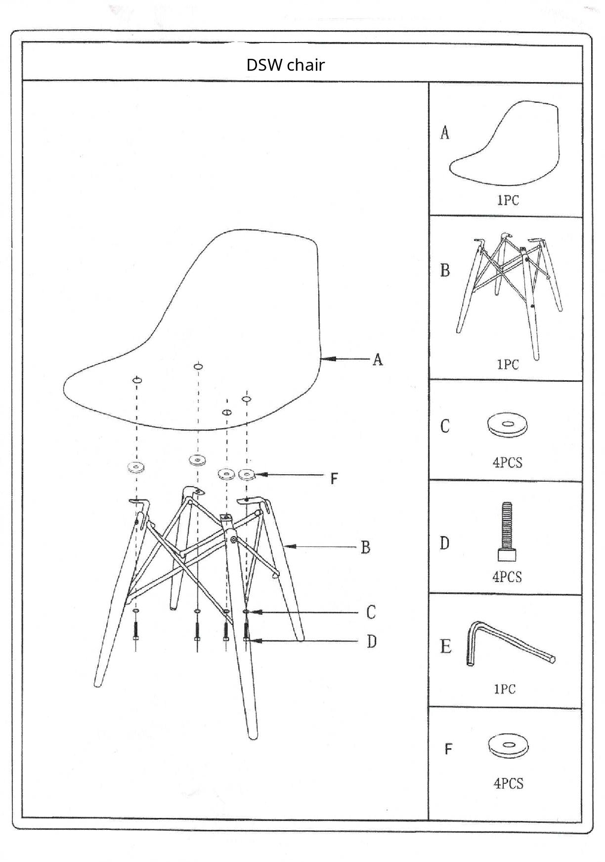 WSD Chair Petrol Trapani Design