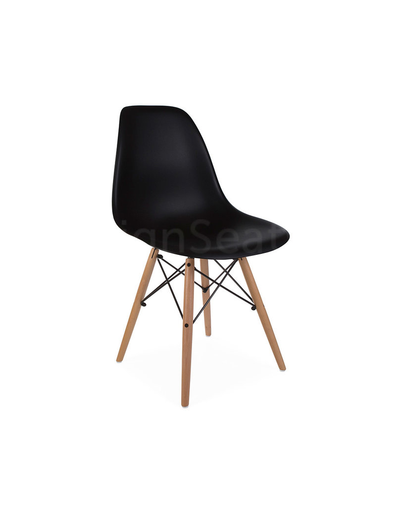 DSW Eames Design Dining Chair Black